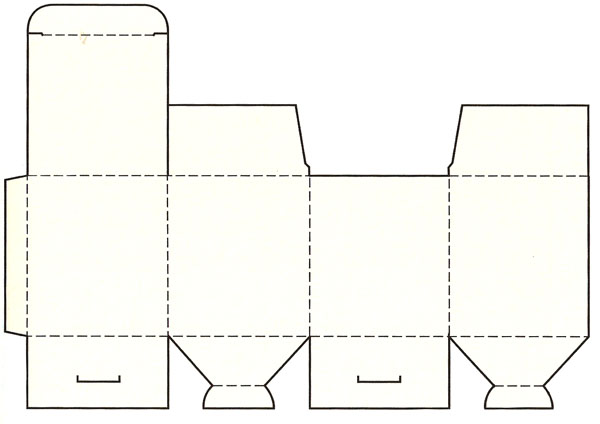 展開(kāi)模切圖