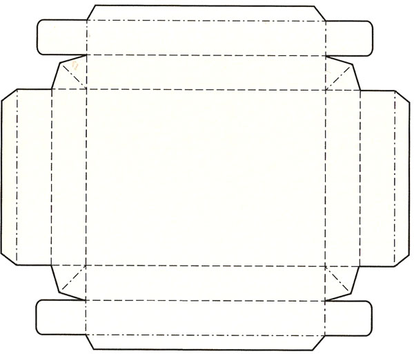 盤(pán)式別插組裝結(jié)構(gòu)展開(kāi)圖